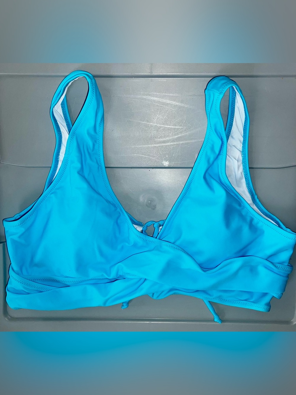 Women’s Meet Curve Front Cross, Corset Closure Bikini Top & Bottoms - XXL - NWOT